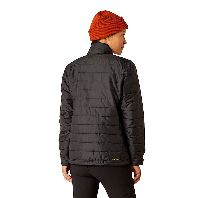 Ariat Womens Rebar Cordura Ripstop Lightweight Insulated Jacket - Black