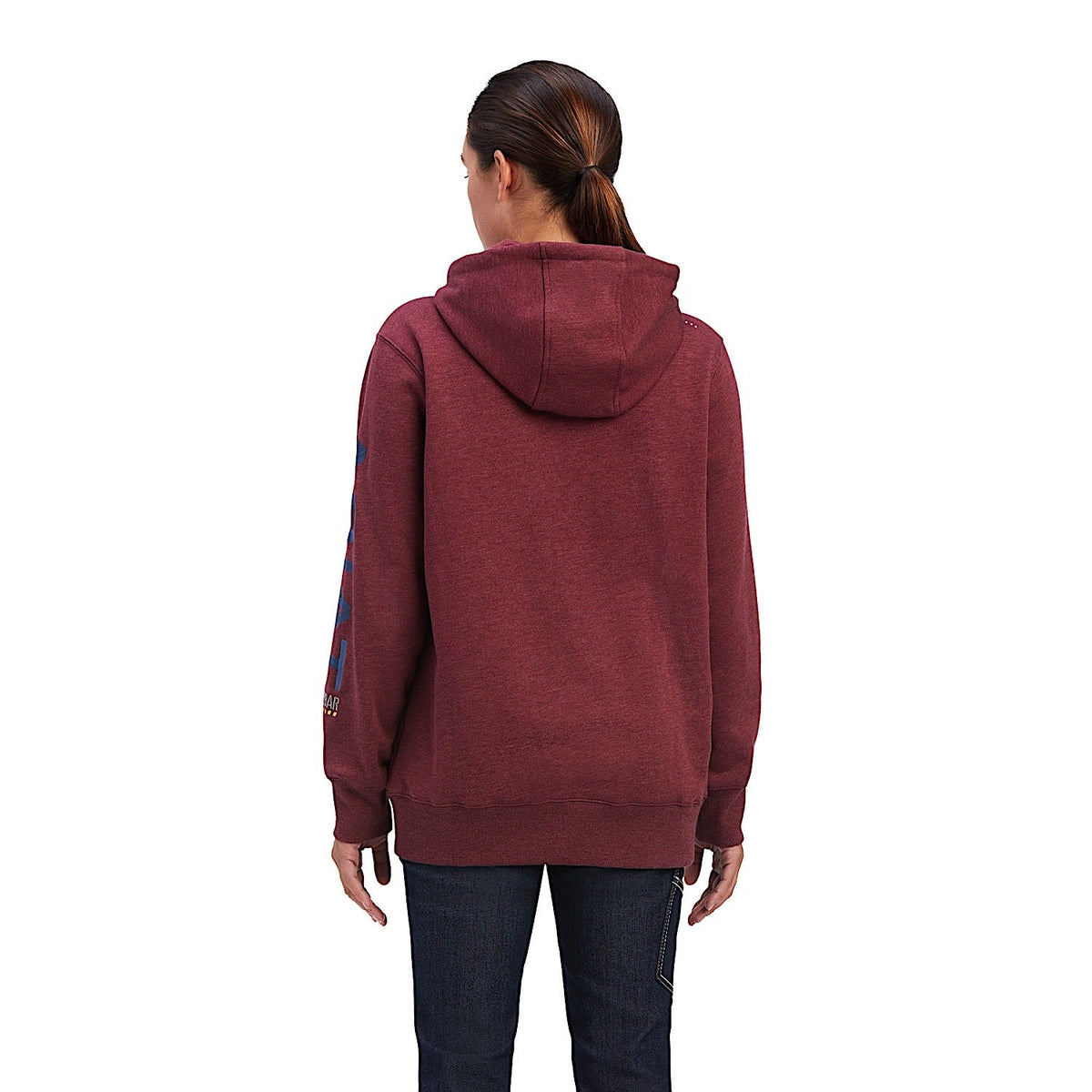 Ariat Women’s Rebar Graphic Hoodie Port Heather