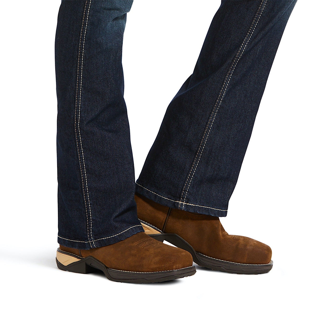 Ariat Women’s Rebar Mid Rise Durastretch Riveter Boot Cut Jean Hallow