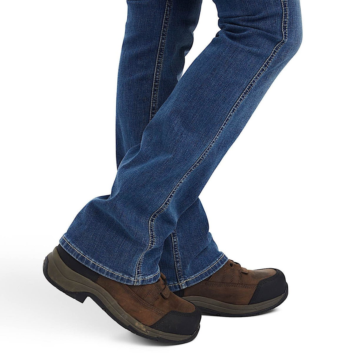 Ariat Women’s Rebar Riveter Perfect Rise Boot Cut Jeans - Malibu