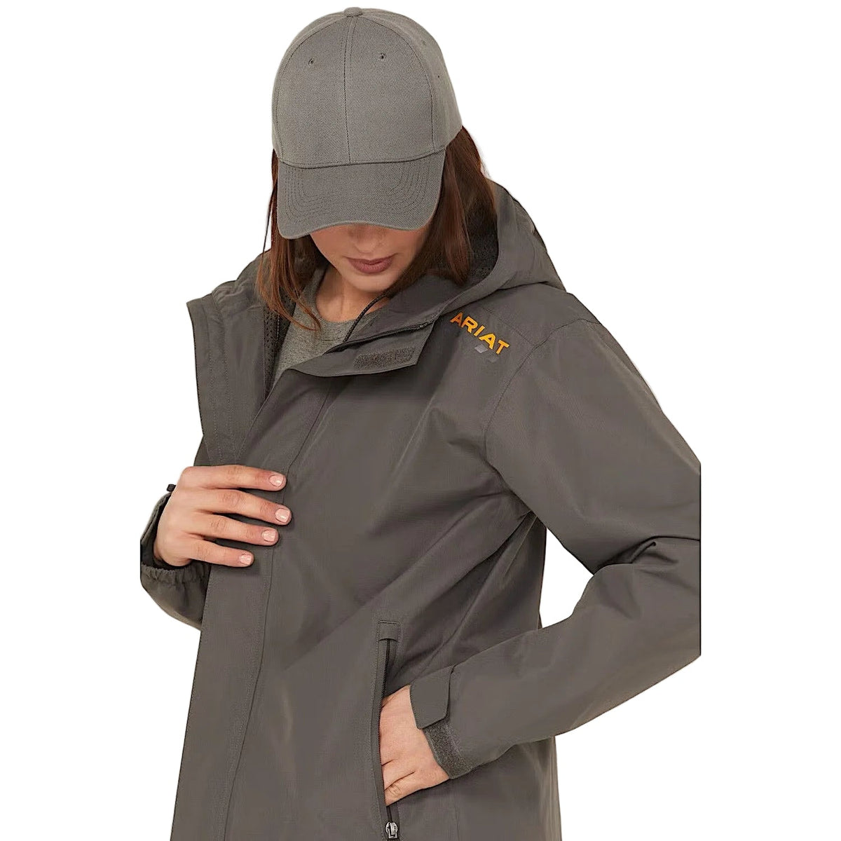 Ariat Women’s Rebar Stormshell Waterproof Jacket - Rebar Grey
