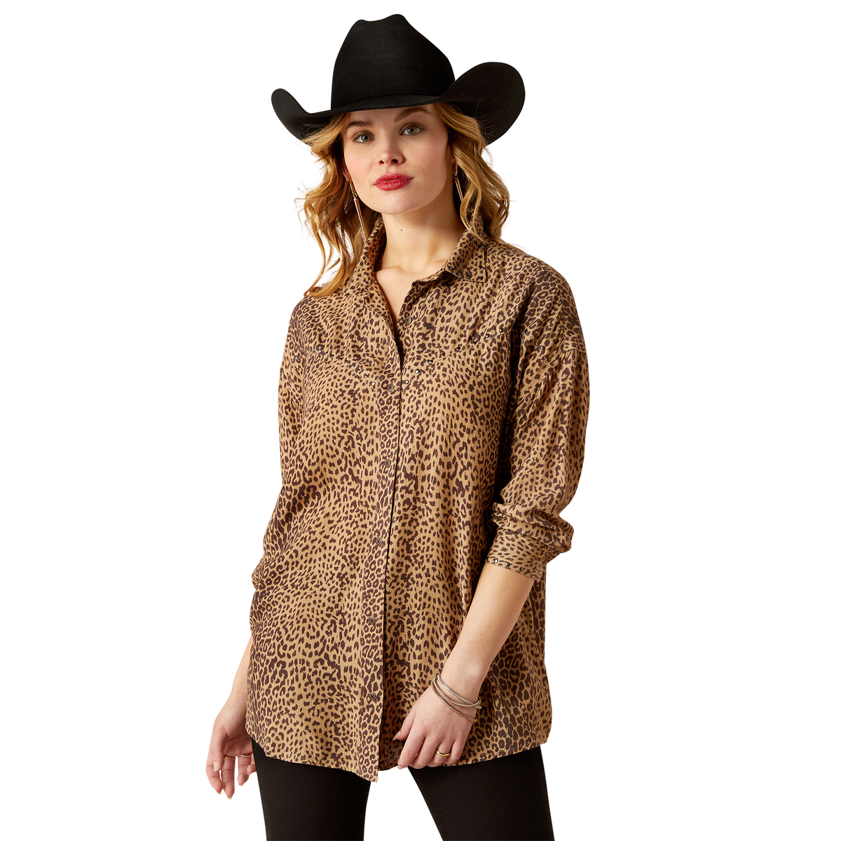 Ariat Women’s Relaxed Shirt - Leopard