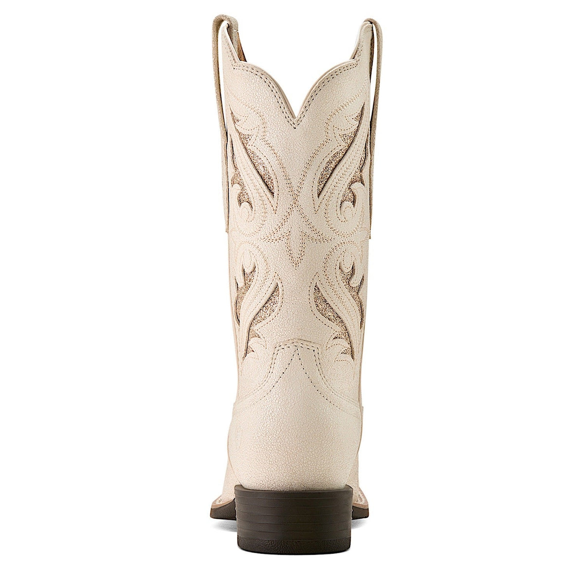 Buy Ariat Womens Round Up Bliss Western Boot Ivory The Stable Door
