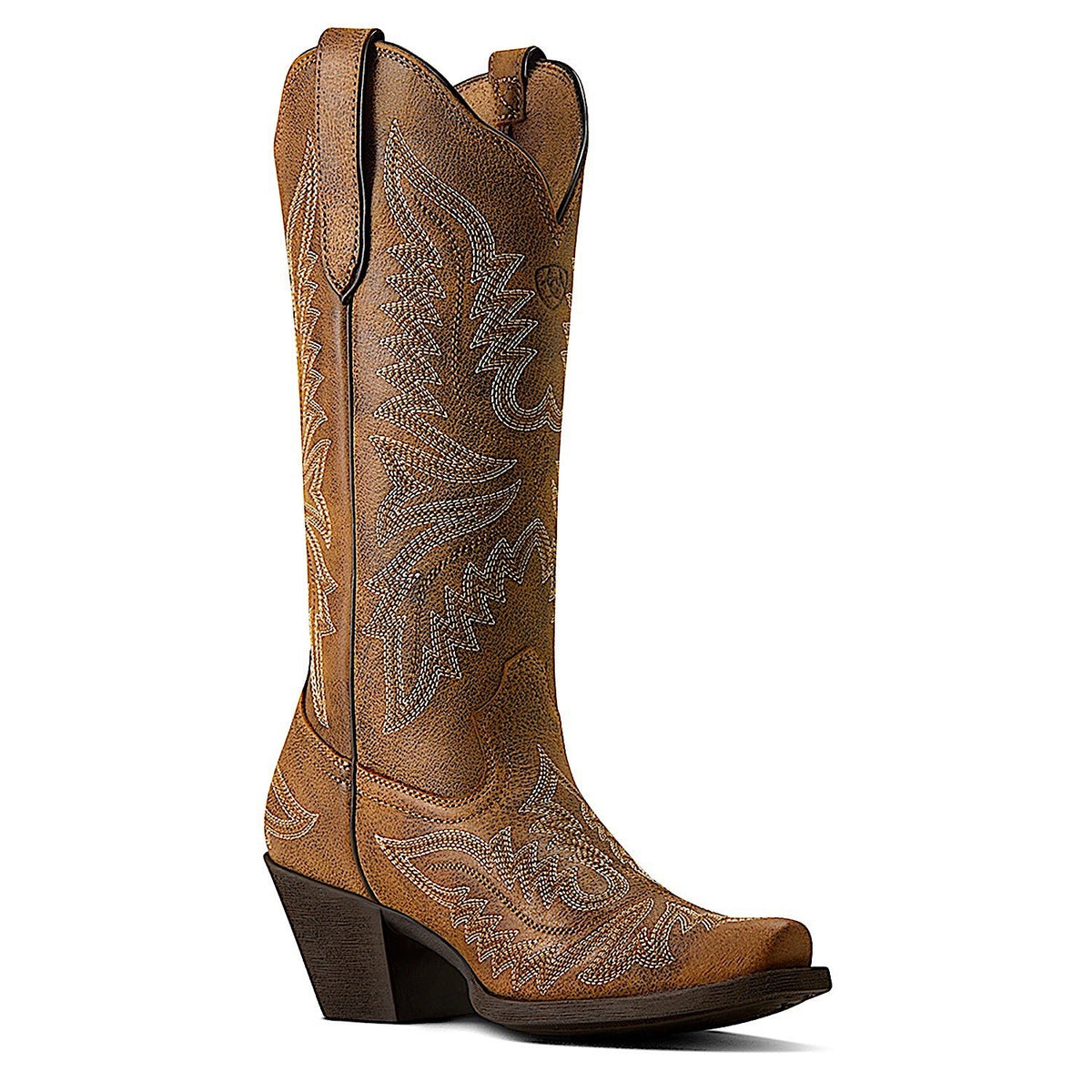 Ariat Women’s Round Up Collins D Toe Western Boot - Brown Bomber