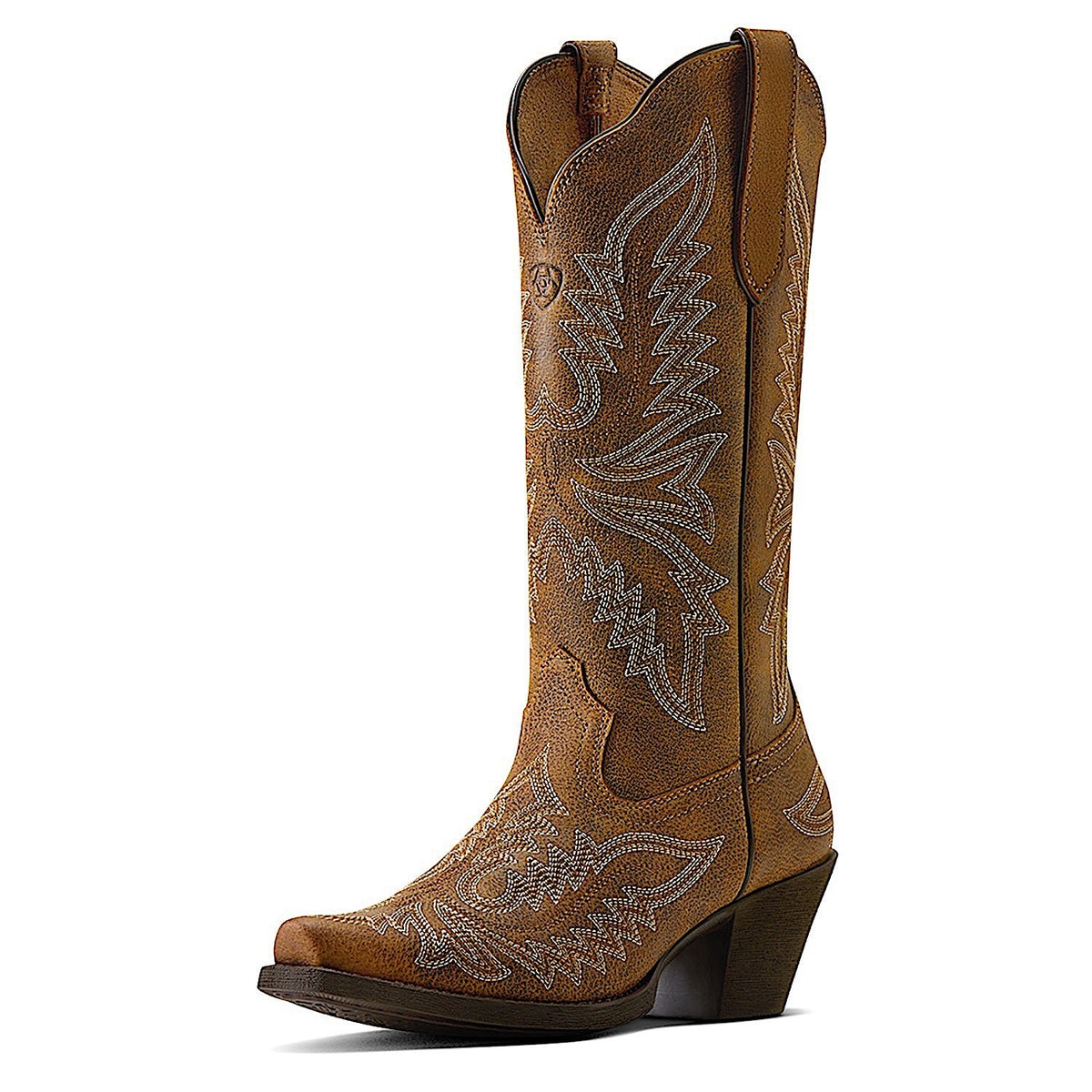Ariat Women’s Round Up Collins D Toe Western Boot - Brown Bomber
