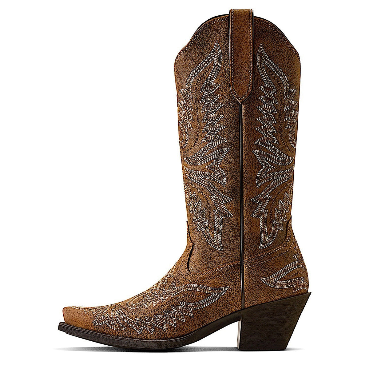 Ariat Women’s Round Up Collins D Toe Western Boot - Brown Bomber