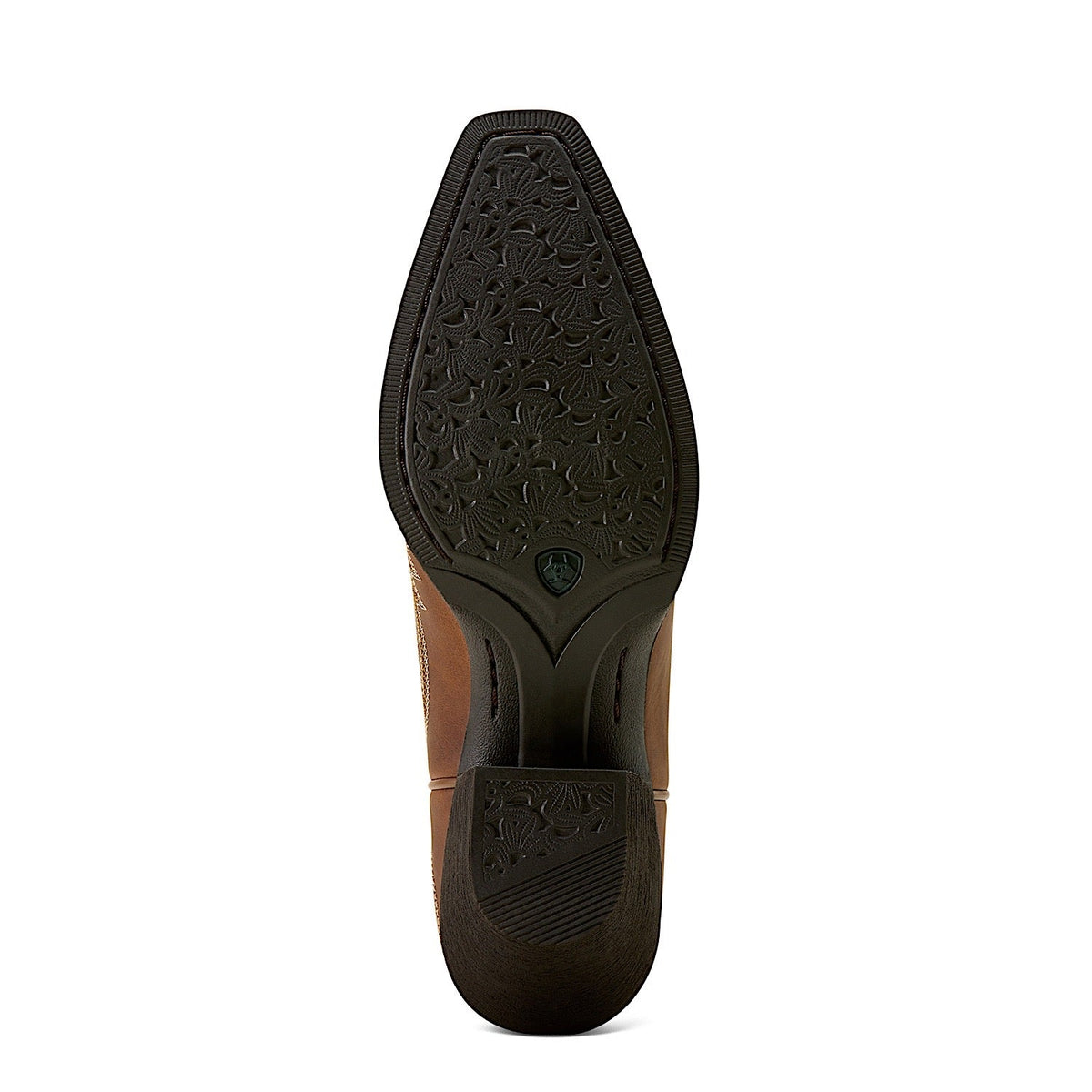 Ariat Womens Round Up Collins D Toe Western Boot - Smoked Wheat