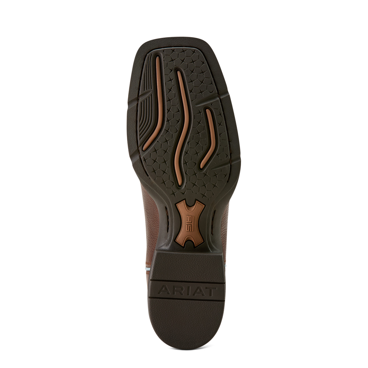 Ariat Women’s Round Up Filly Western Boot - Oiled Teak/Loyal Blue