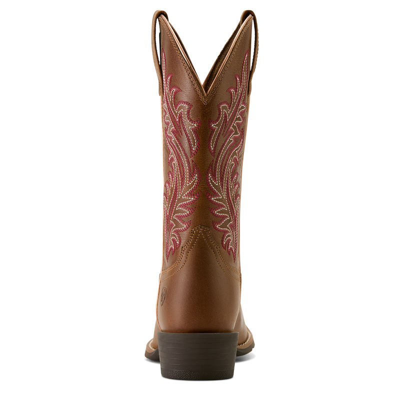 Ariat Women’s Round Up Narrow Cutter Western Boot - Sorrel Crunch