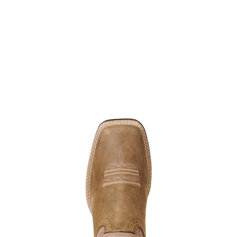 Ariat Women’s Round Up Remuda Western Boot Brown Bomber