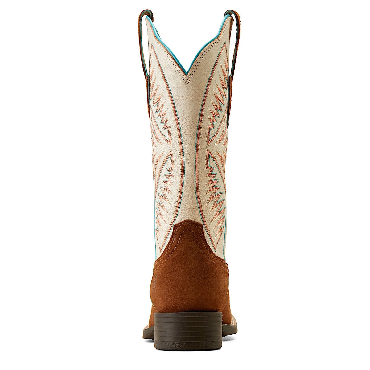 Ariat Women’s Round Up Ruidoso Cedar Roughout/ Matte Pearl Suede