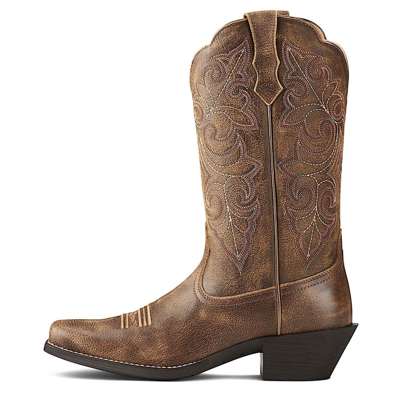 Ariat Women’s Round Up Square Toe Boot - Vintage Bomber