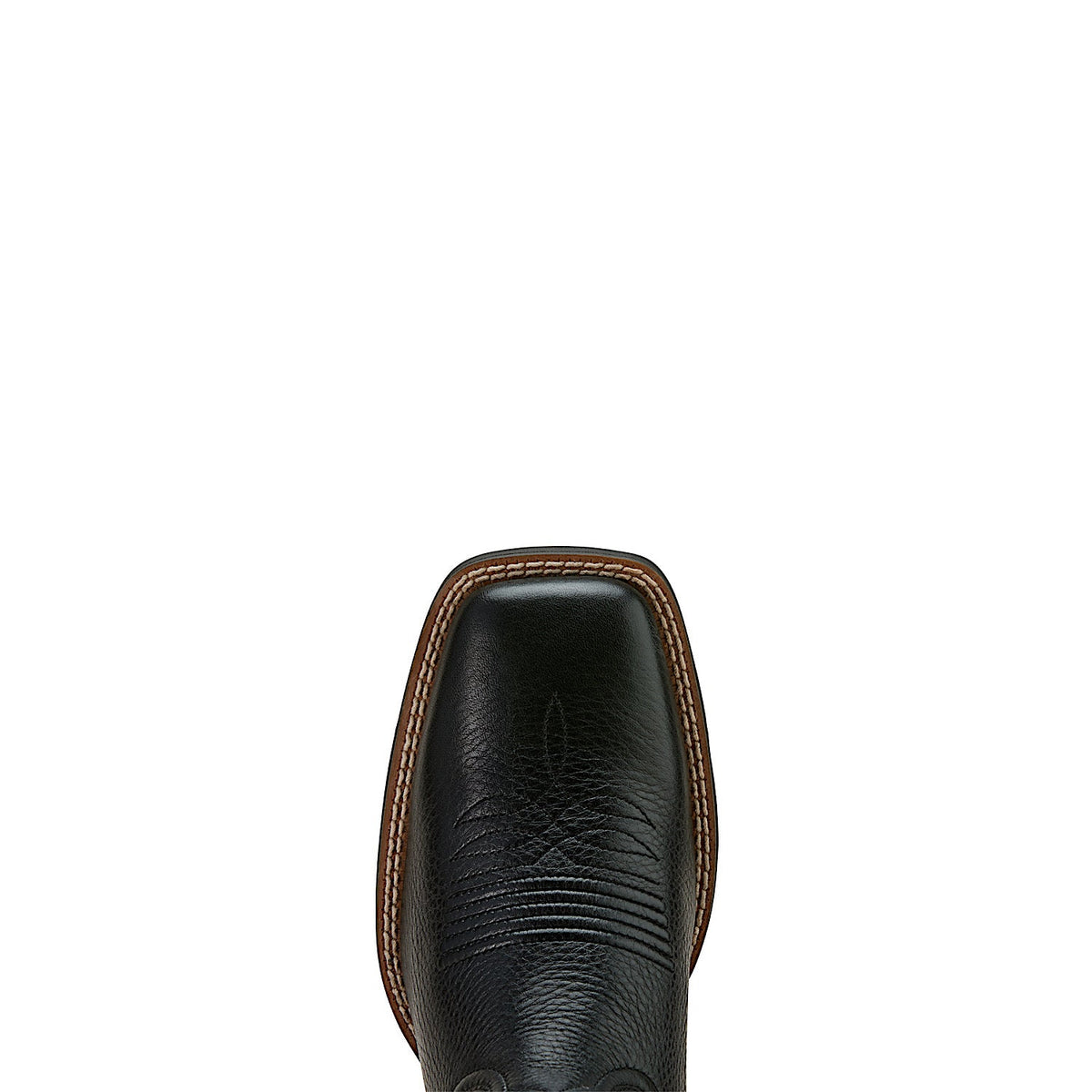 Ariat Women’s Round Up Wide Square Toe Stretchfit Western Boot - Black