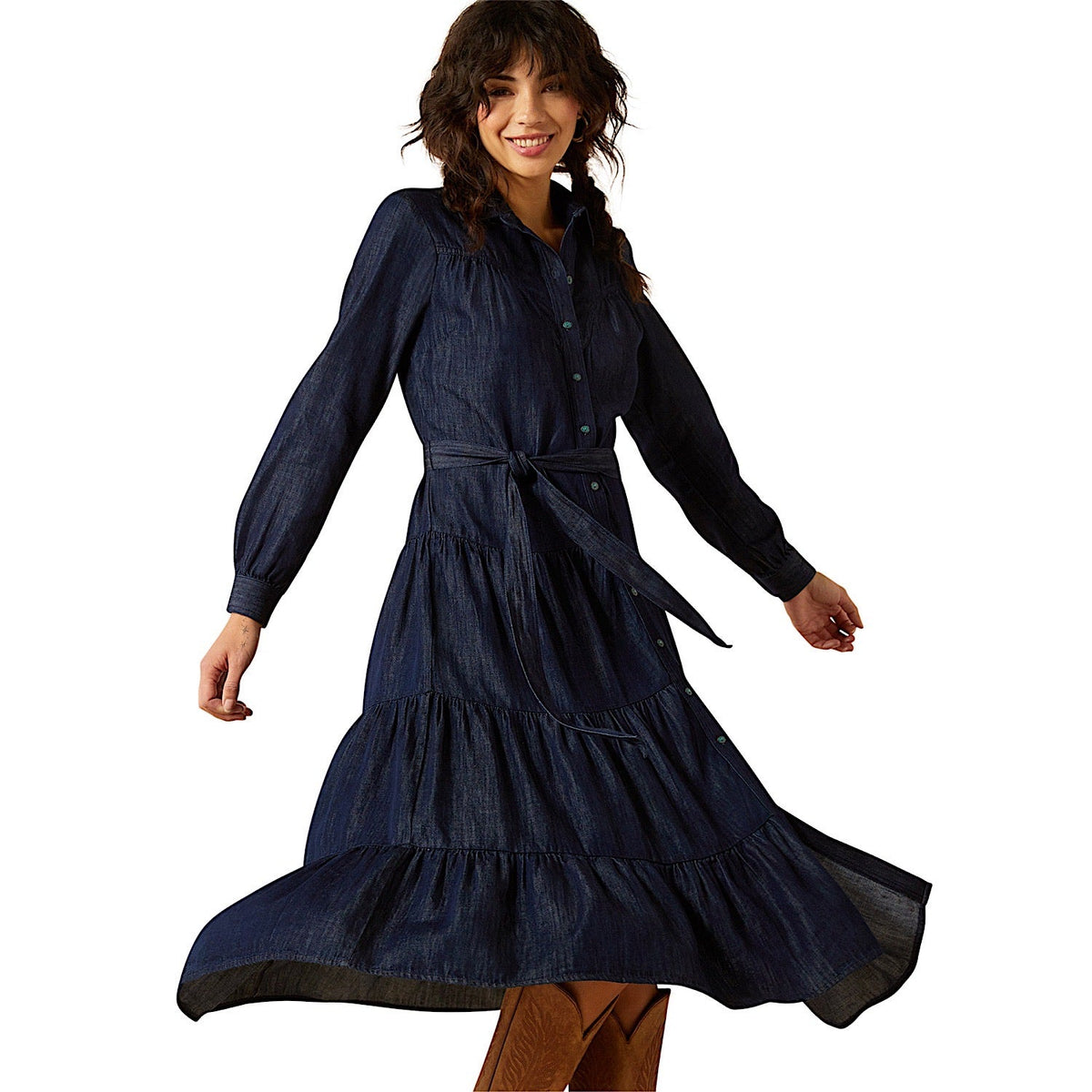 Ariat Womens Sahara Dress - Rinse