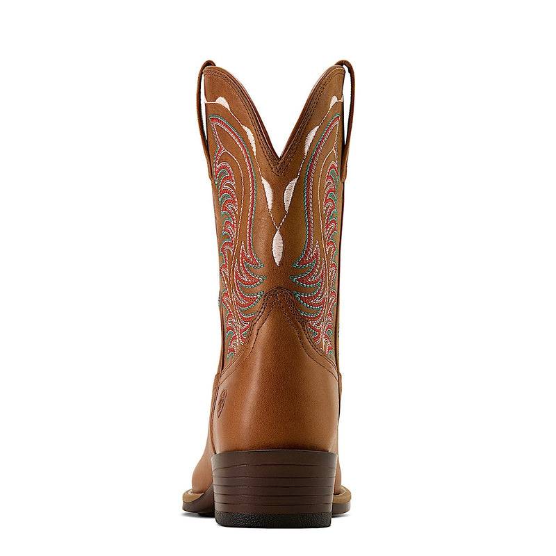 Ariat Womens Salina Narrow Cutter Toe Western Boot - Treasured Tan