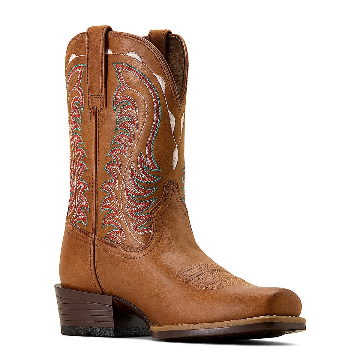 Ariat Womens Salina Narrow Cutter Toe Western Boot - Treasured Tan