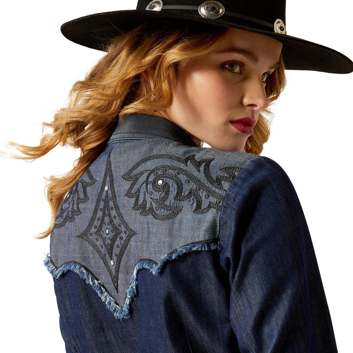 Ariat Women’s Second Fiddle Shirt - Medium Blue