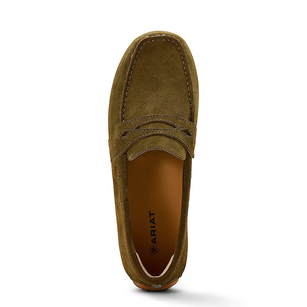 Ariat Women’s Selene Driving Moc - Dark Olive Suede