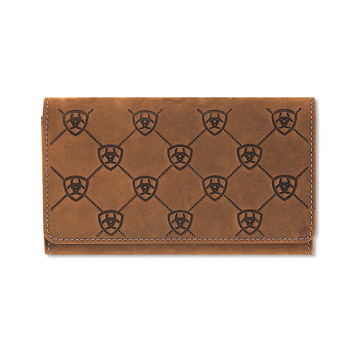 Ariat Womens Selma Wallet - Medium Brown