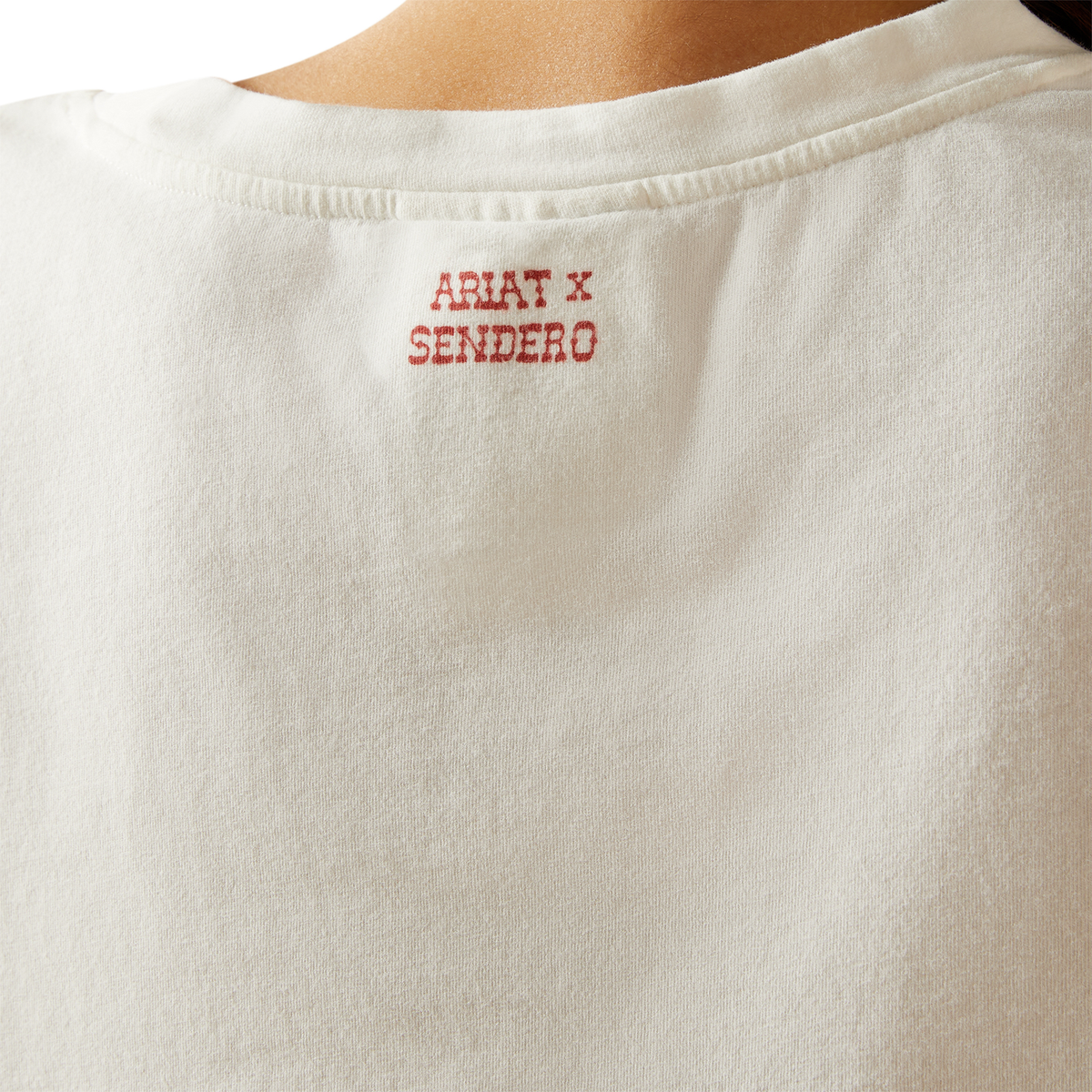 Ariat Womens Sendero Yeehaw Tee - White