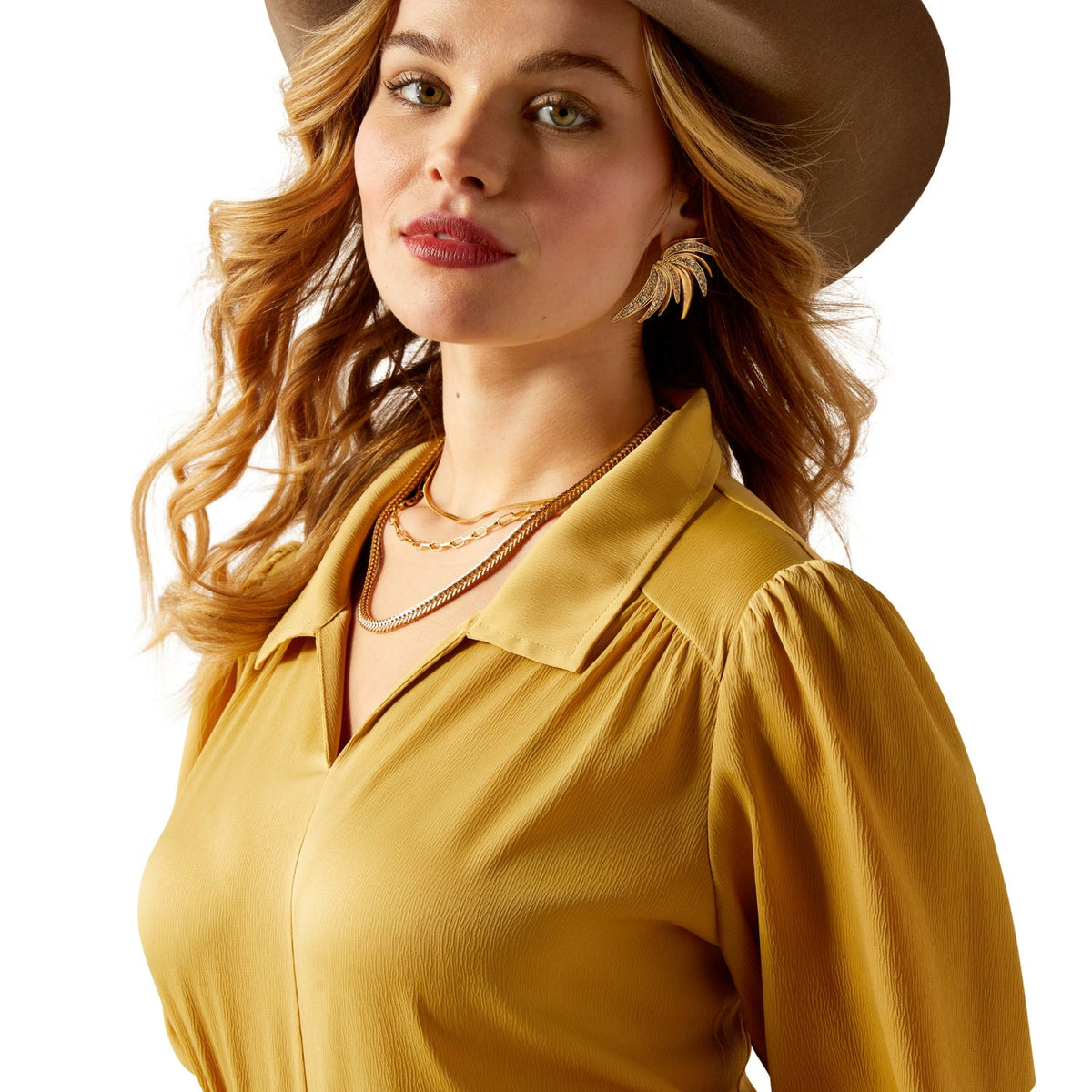Ariat Women’s Shimmer Top - Antelope