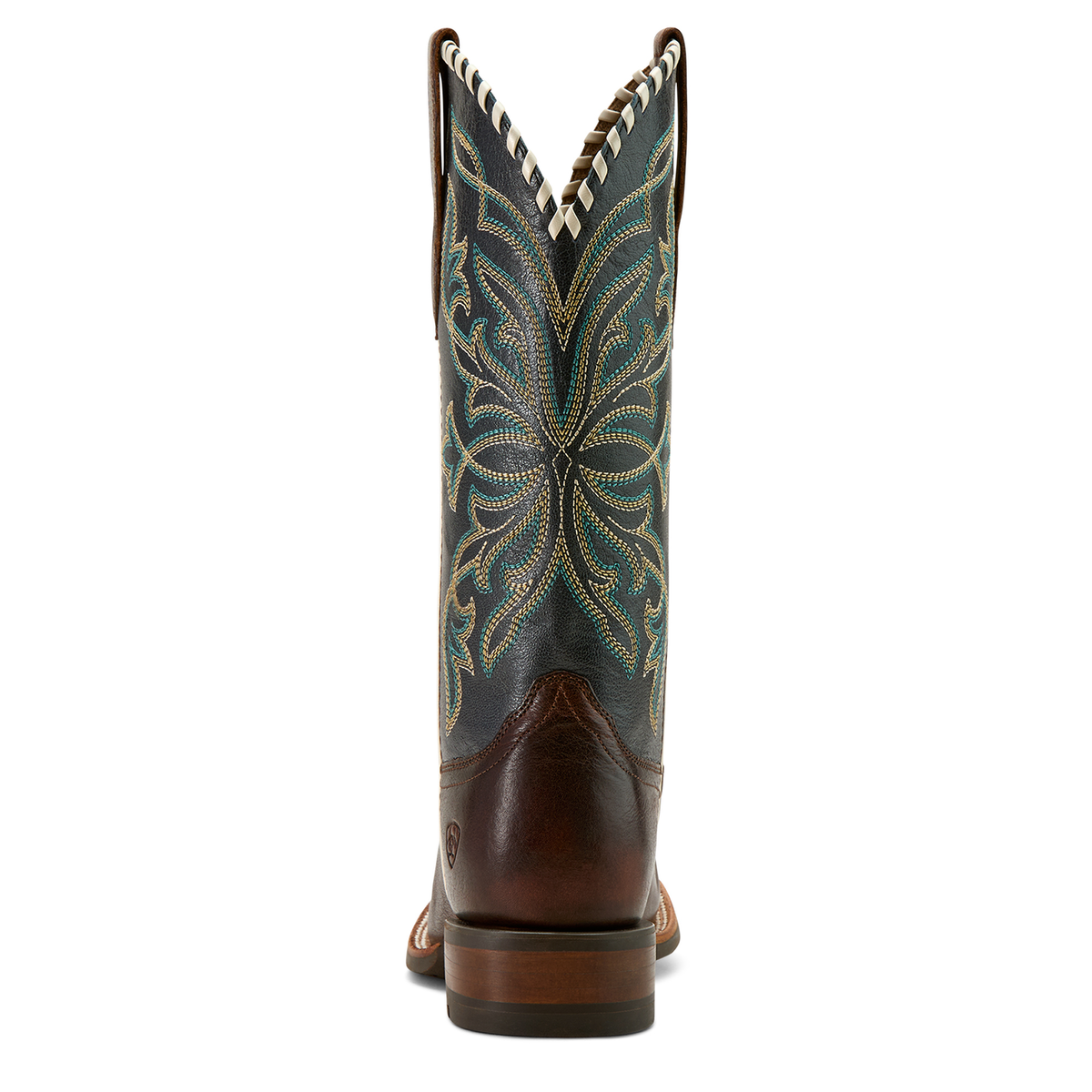 Ariat Women’s Showdown Western Boot - Espresso/Textured Blue