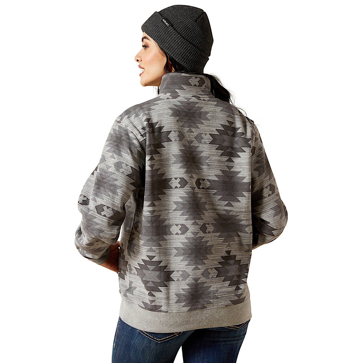 Ariat Women’s Sienna 1/2 Zip Sweatshirt - Marble Southwest