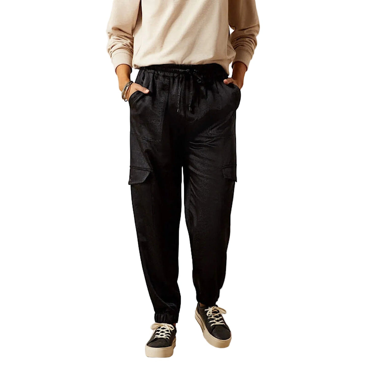 Ariat Women’s Silky Cargo Jogger - Black