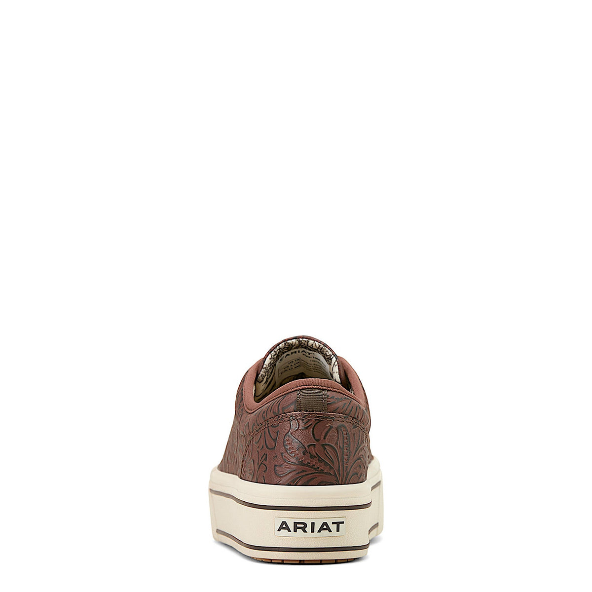 Ariat Womens Skylar Shoe - Brown Floral Emboss
