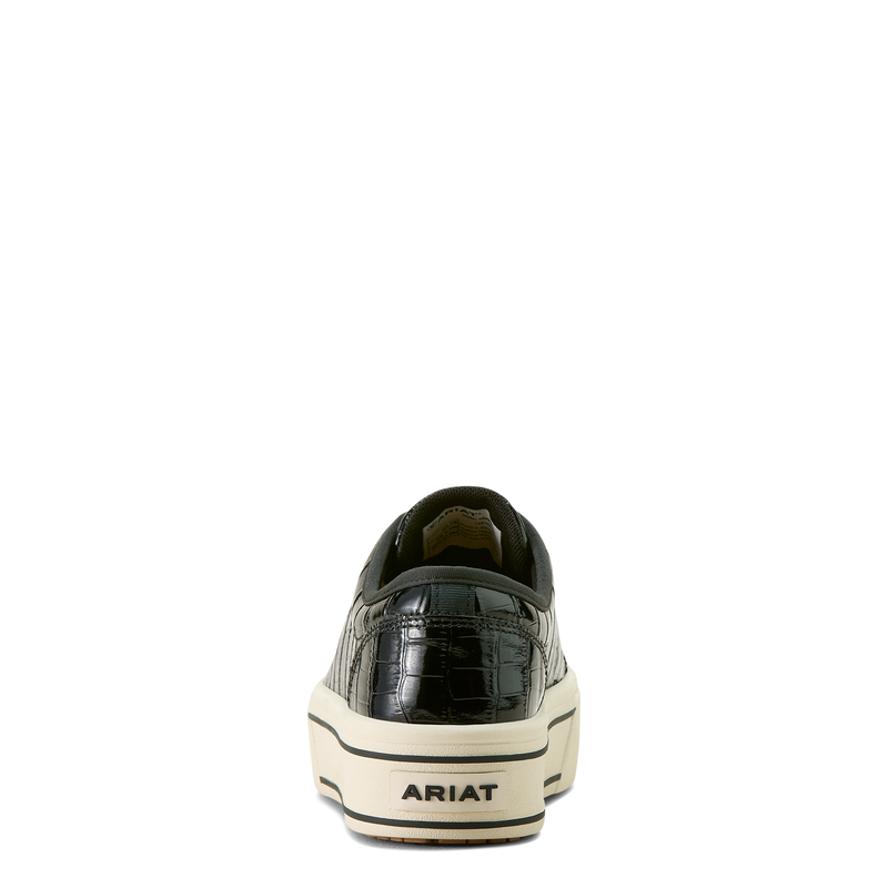 Ariat Womens Skylar Shoe - Luxe Caviar Croc Print