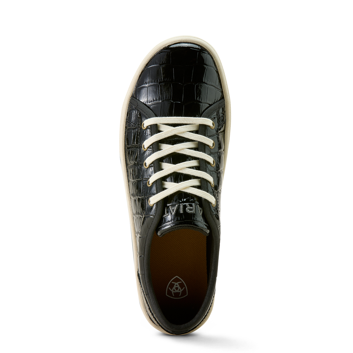 Ariat Womens Skylar Shoe - Luxe Caviar Croc Print