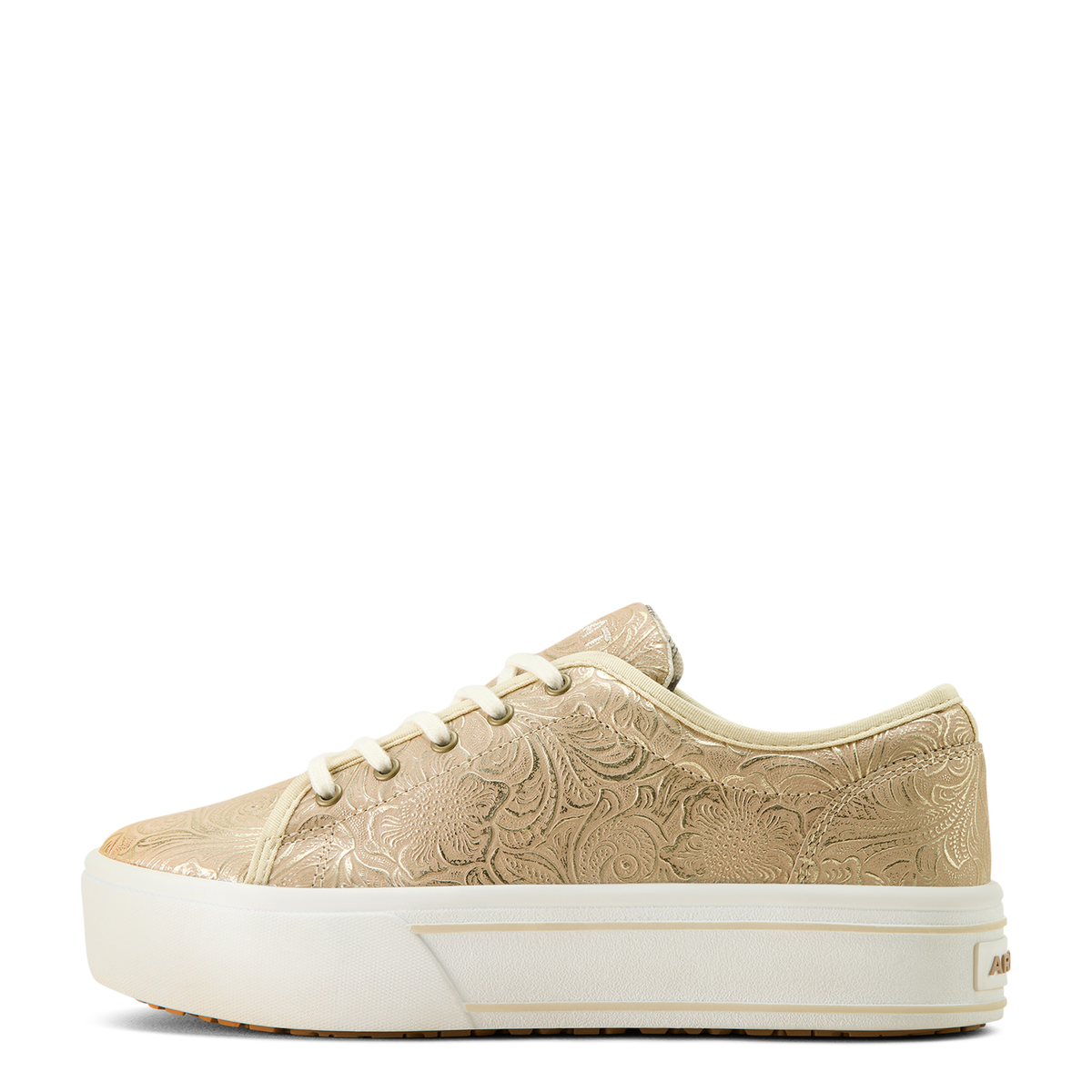 Ariat Womens Skylar Shoe - Pearl Floral Emboss