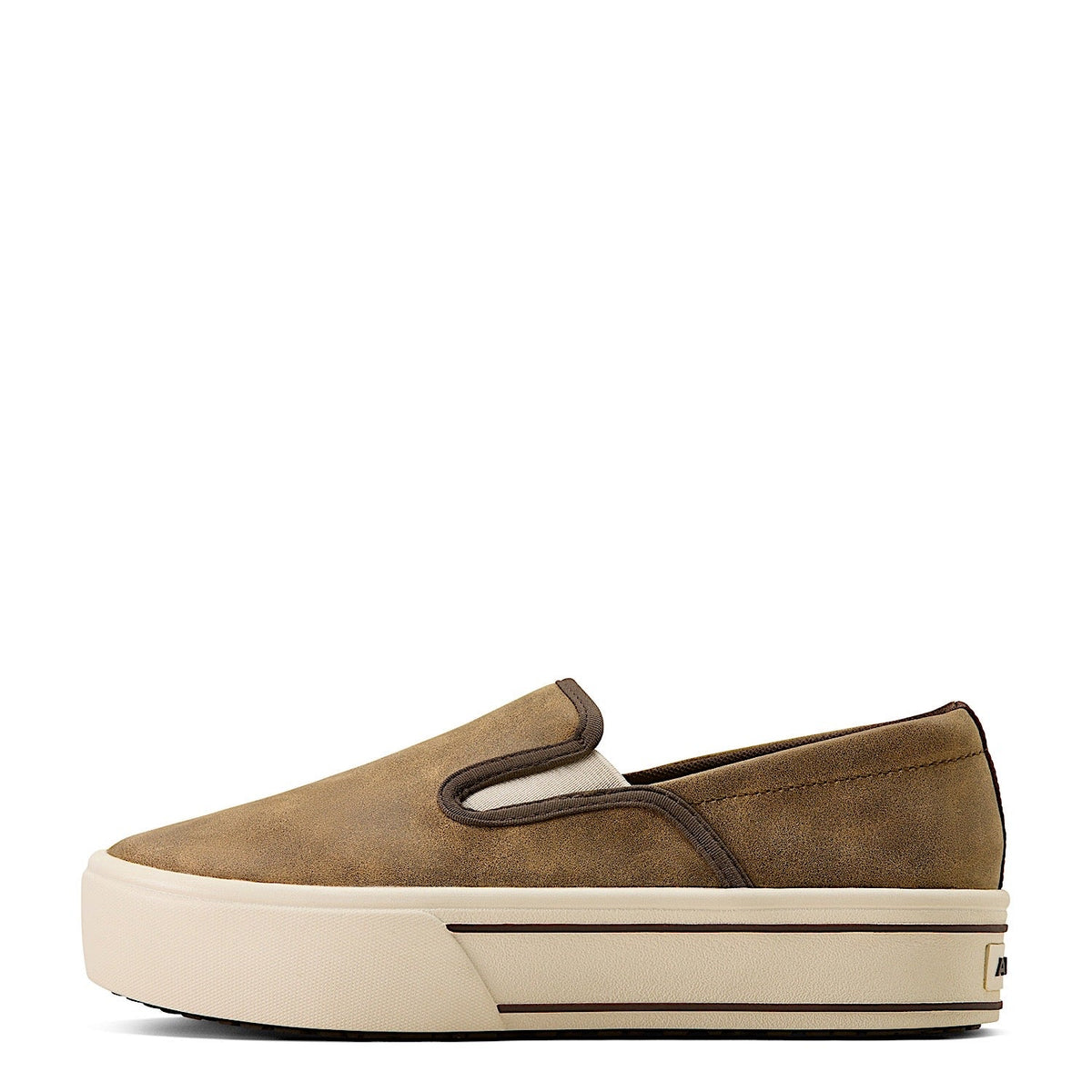 Ariat Womens Skylar Slip on Shoe - Brown Bomber