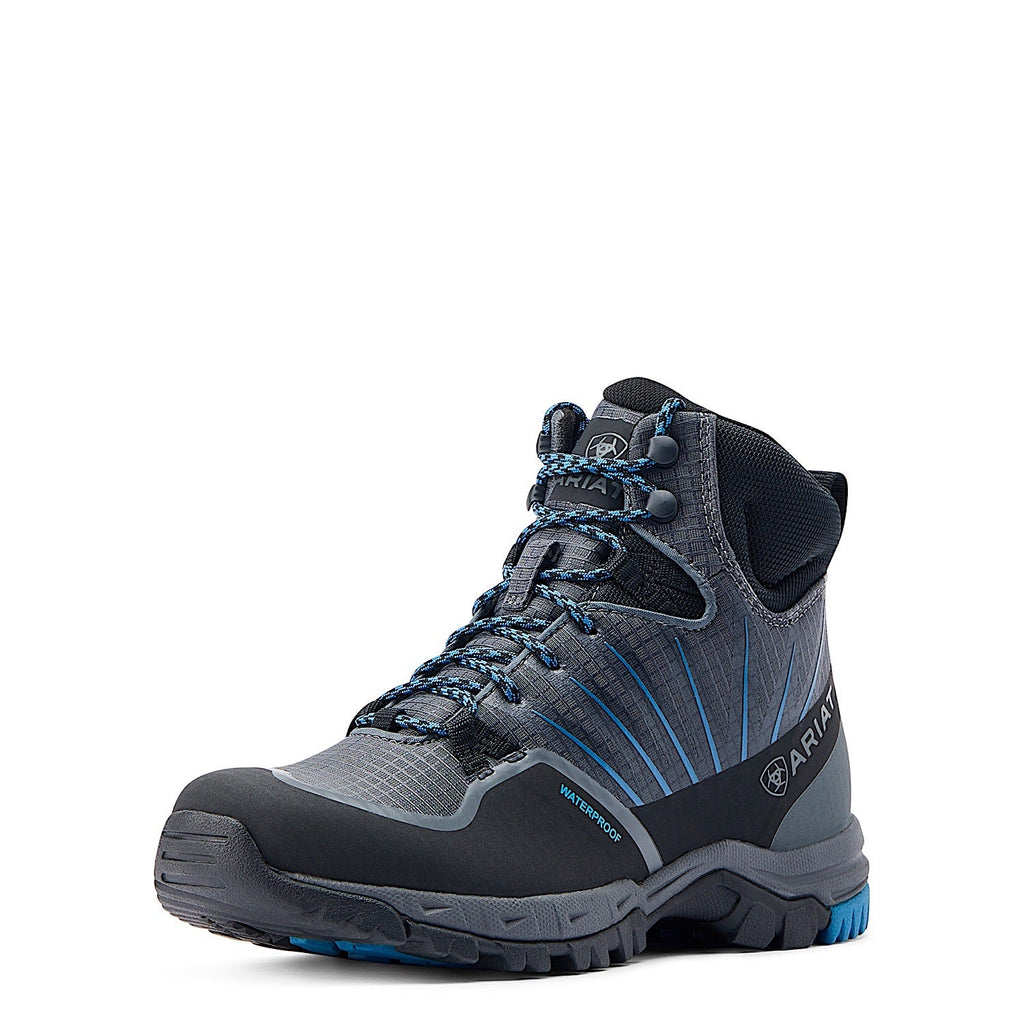 Buy Ariat Womens Skyline Solaris H20 Boot Shadow Grey/Sapphire – The ...