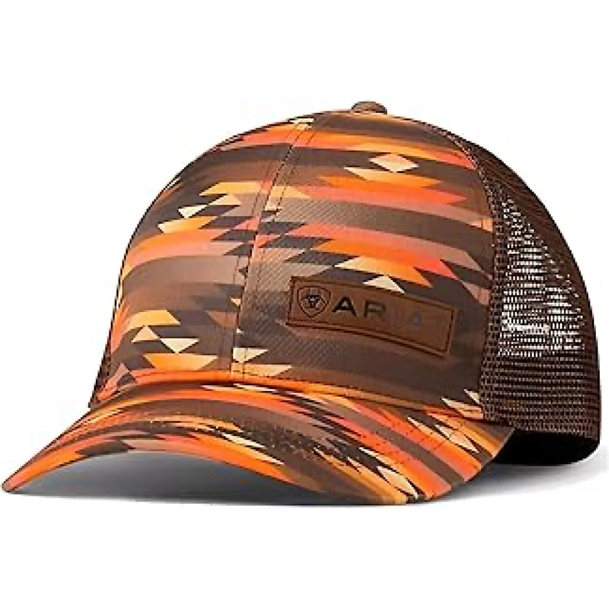 Ariat Womens Southwest Ponyflo Mesh Velcro Back Cap - Aztec