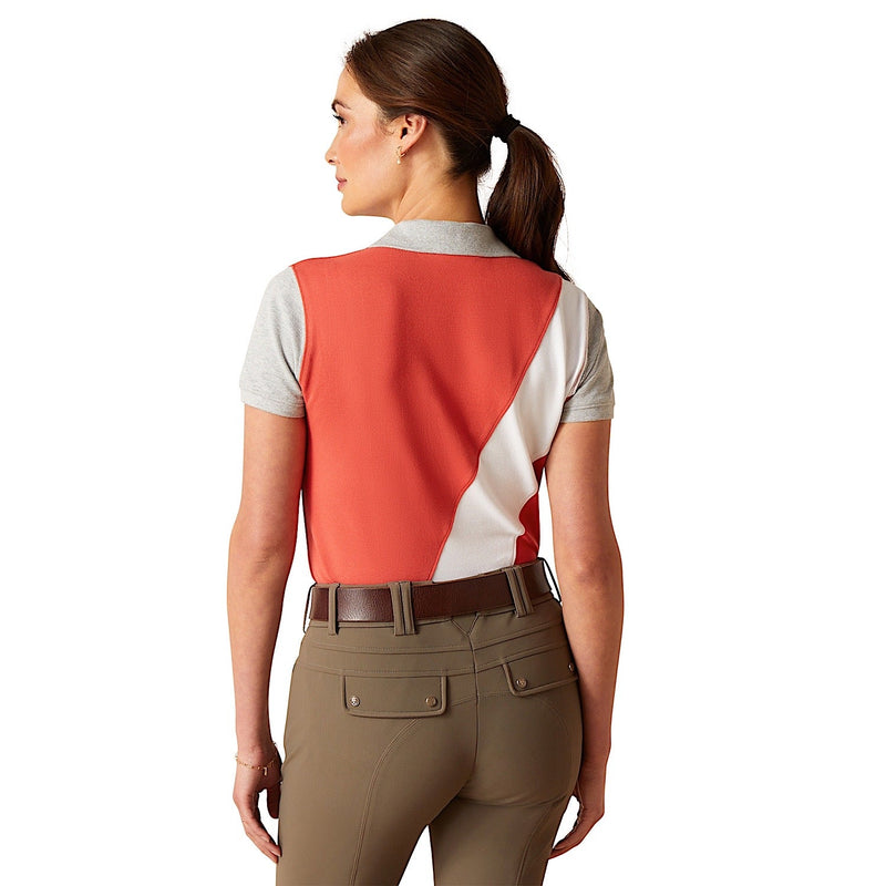 Ariat Women’s Taryn Polo Baked Apple - Ariat Womens Tops