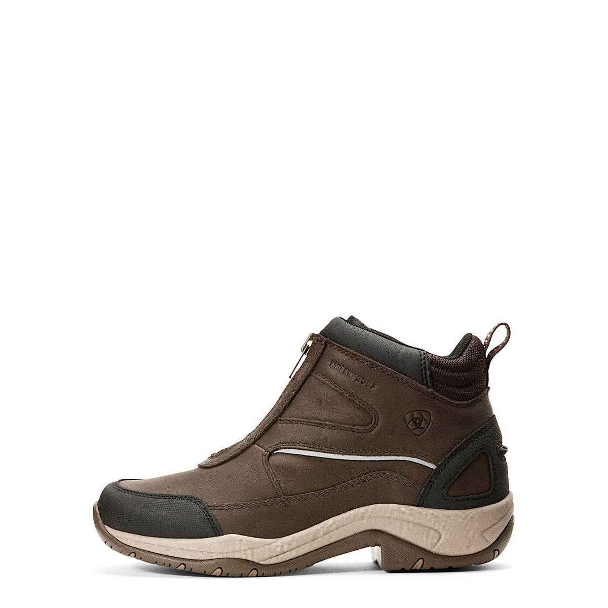Ariat Women’s Telluride Zip Waterproof Boots Dark Brown