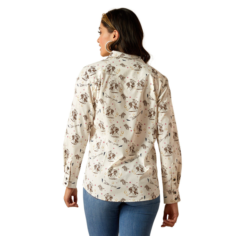 Ariat Women’s Thrills N Spills Shirt - Thrilling Print