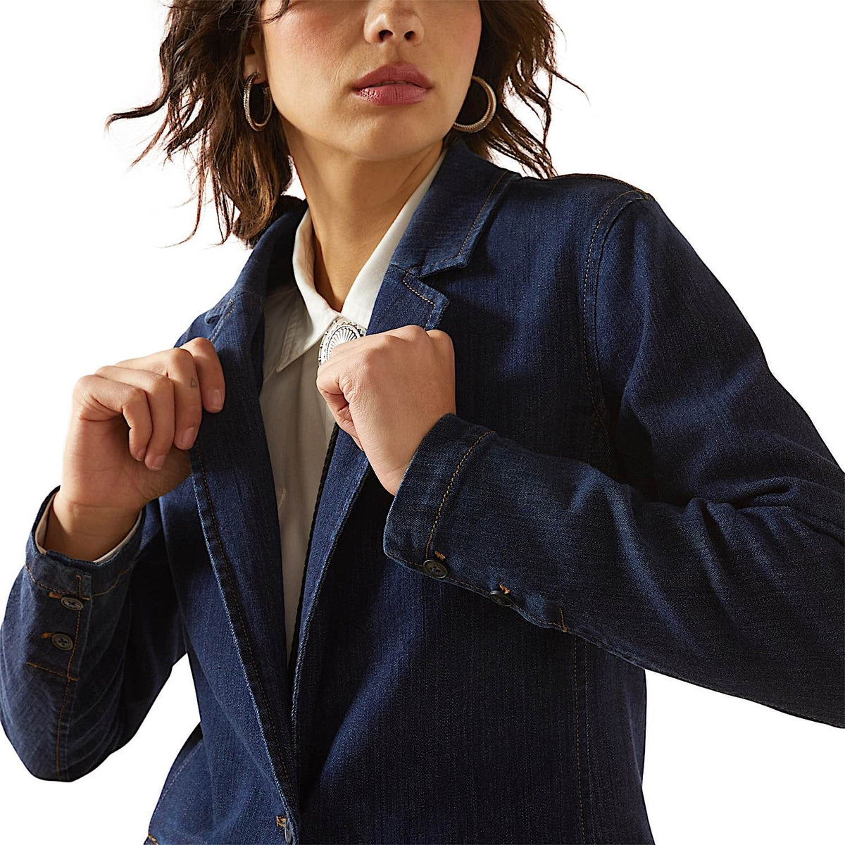 Ariat Womens Tourist Blazer - Rinse