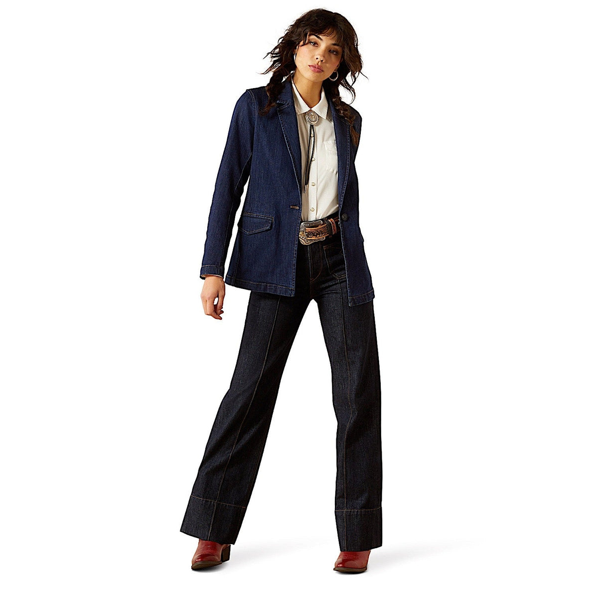 Ariat Womens Tourist Blazer - Rinse