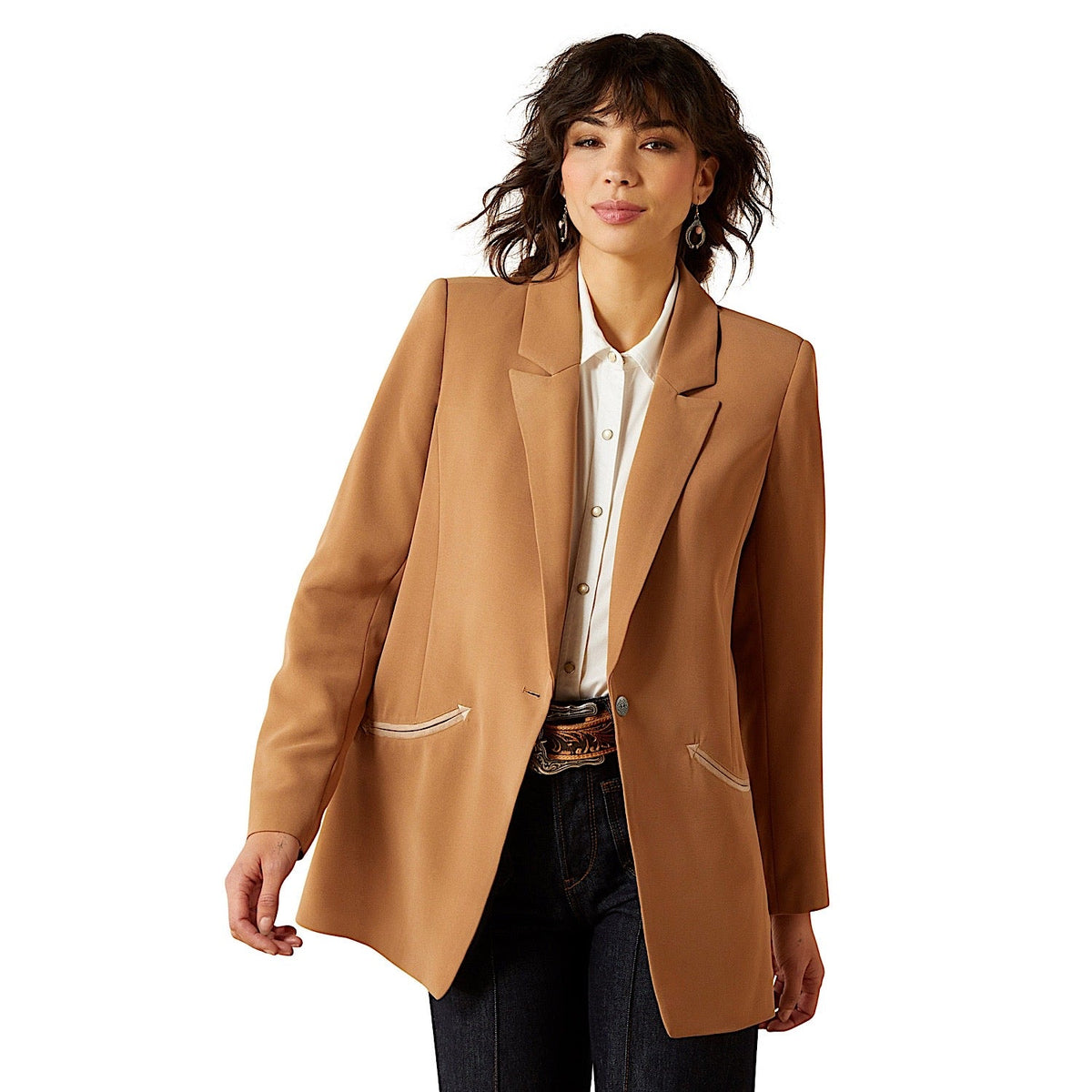 Ariat Womens Trailblazer Blazer - Toasted Coconut