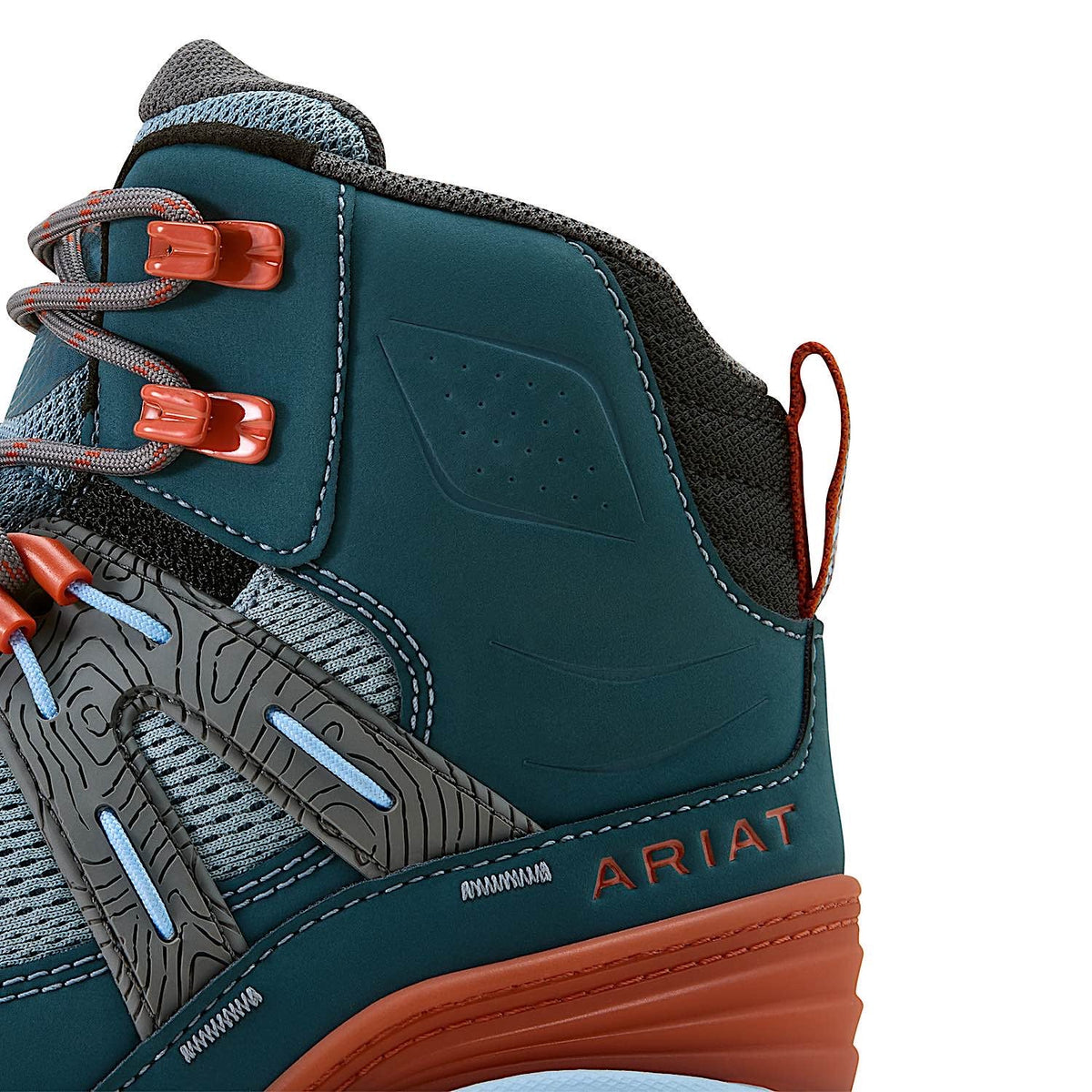 Ariat Women’s Traverse Mid Waterproof Hiking Boot - Blue Depths