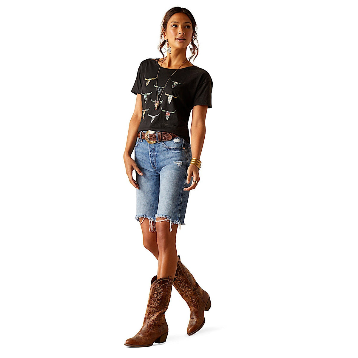 Ariat Womens High Rise 10ââ Jazmine Short - California