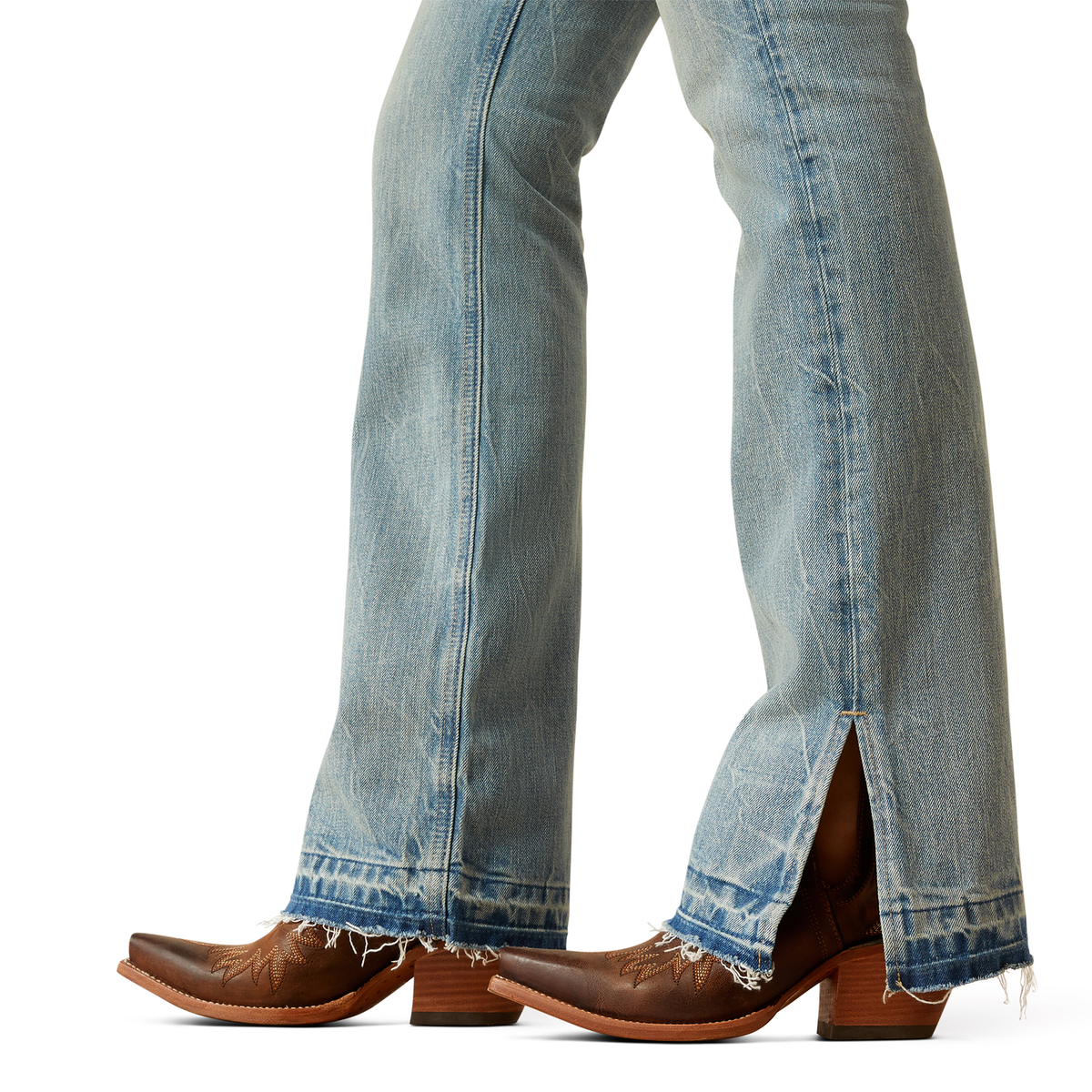 Ariat Womens Ultra High Rise Boot Cut Slit Jean - Tomboy Jazmine