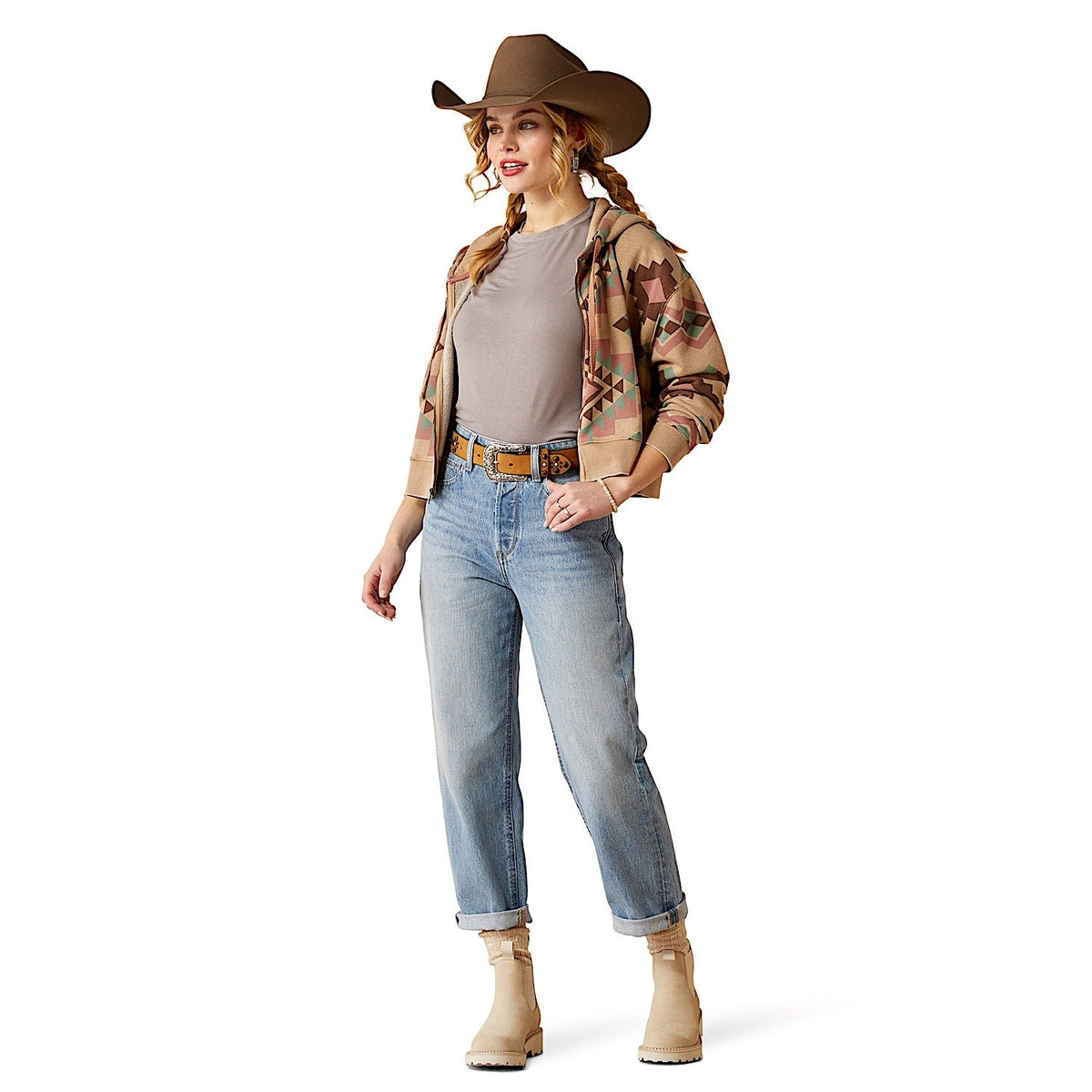 Ariat Women’s Ultra High Rise Tomboy Straight Leg Jean - Concord
