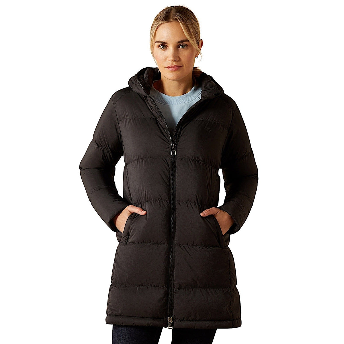 Ariat Womens Ultrapuff Down Coat - Black