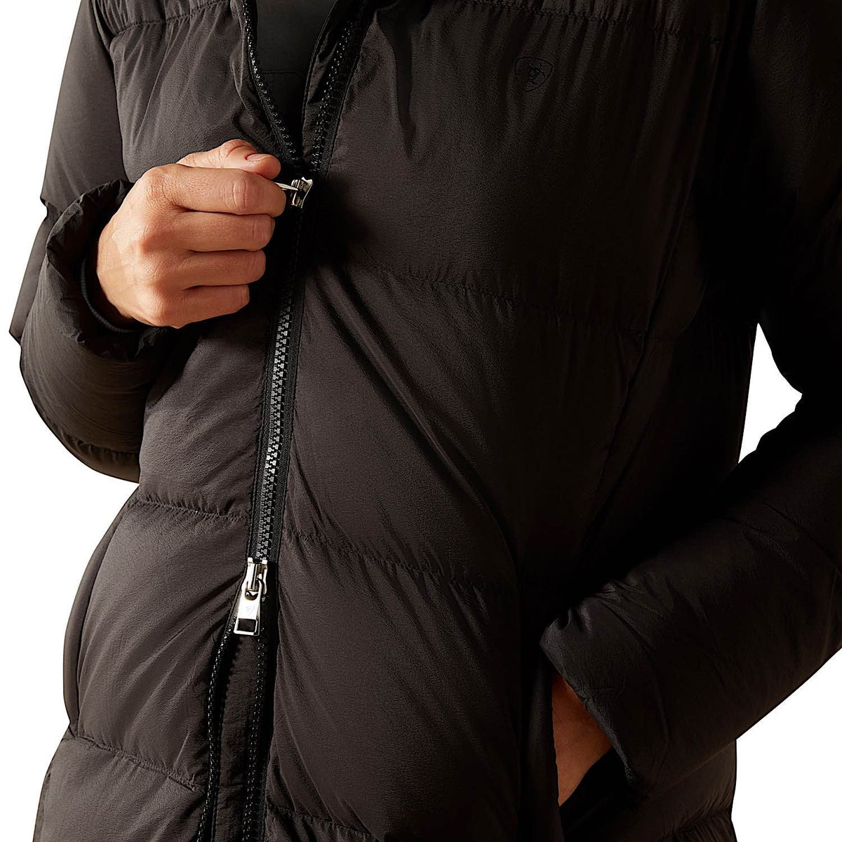 Ariat Womens Ultrapuff Down Coat - Black