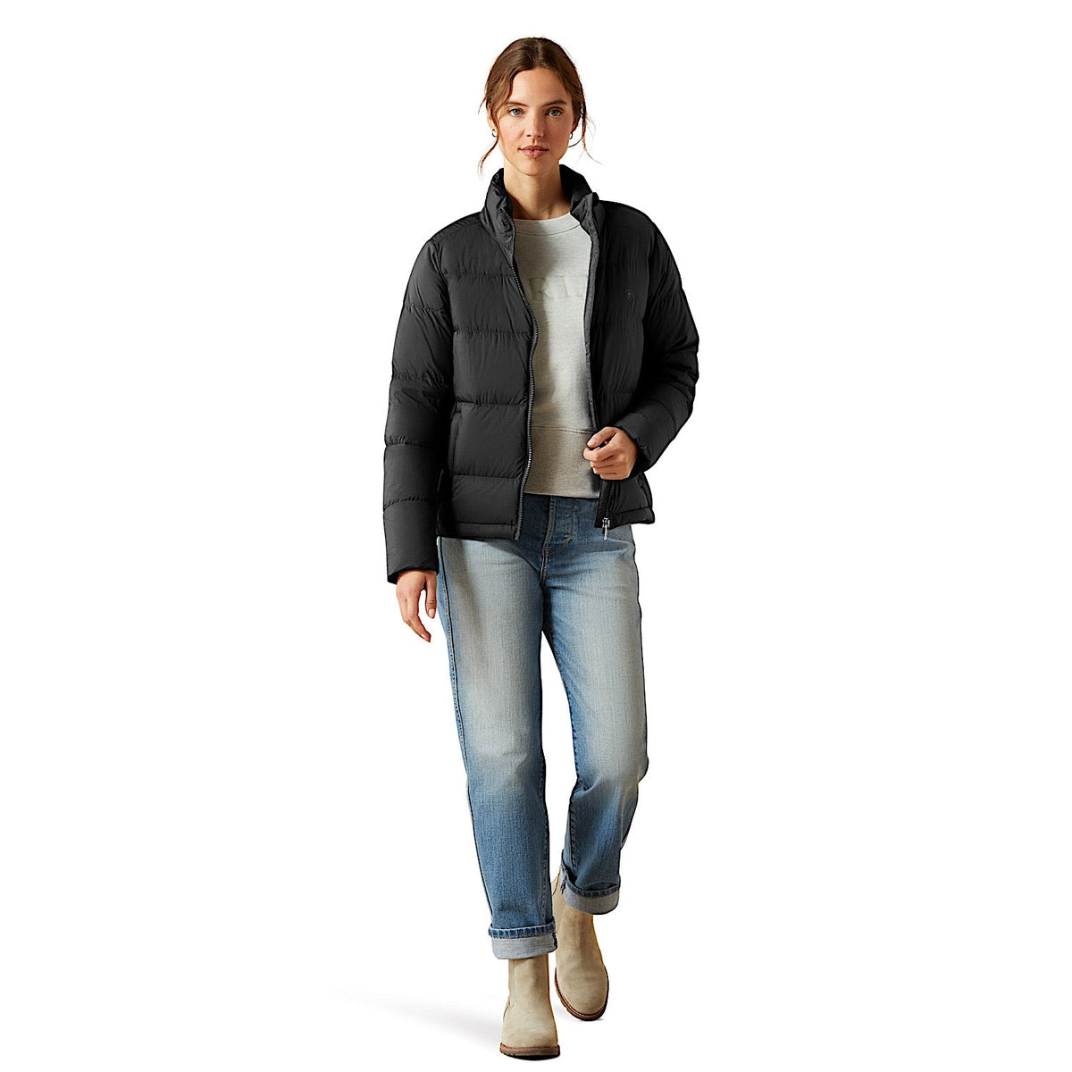 Ariat Womens Ultrapuff Down Jacket - Black