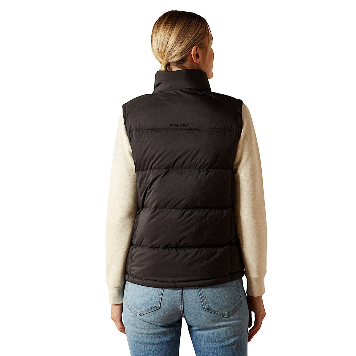 Ariat Womens Ultrapuff Down Vest - Black