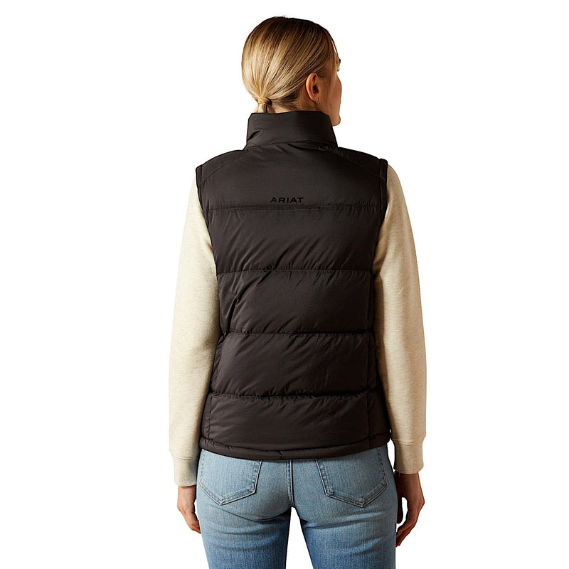 Ariat Womens Ultrapuff Down Vest - Black